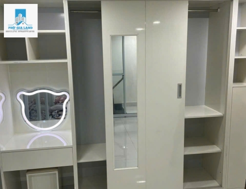 TỦ QUẦN ÁO TÍCH HỢP BÀN TRANG ĐIỂM