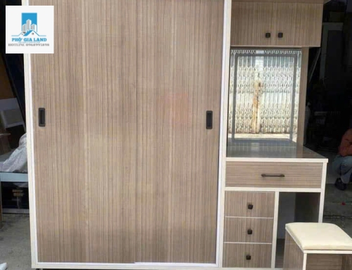 TỦ QUẦN ÁO TÍCH HỢP BÀN TRANG ĐIỂM