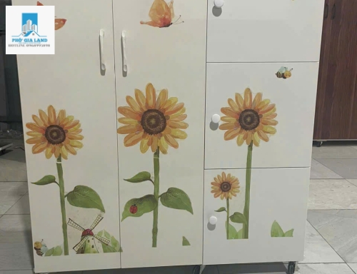 TỦ ĐỰNG ĐỒ HỌA TIẾT DỄ THƯƠNG