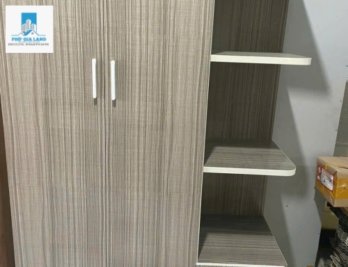 TỦ QUẦN ÁO CÓ KỆ TRANG TRÍ