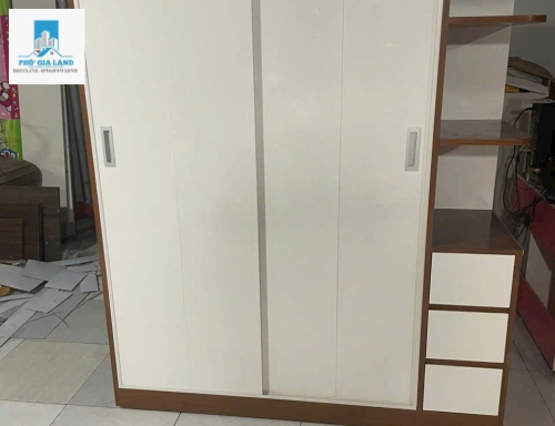 TỦ QUẦN ÁO CÓ KỆ TRANG TRÍ
