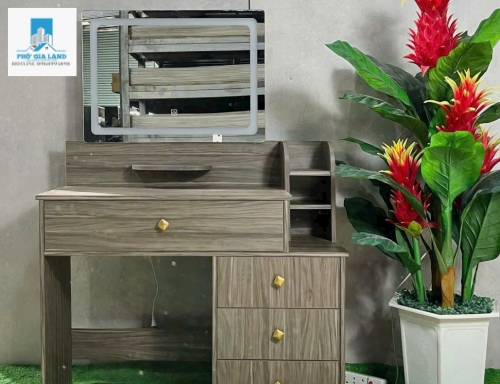 TỦ BÀN TRANG ĐIỂM GƯƠNG CHỮ NHẬT