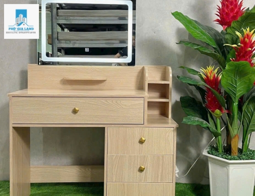 TỦ BÀN TRANG ĐIỂM GƯƠNG CHỮ NHẬT