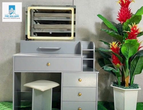TỦ BÀN TRANG ĐIỂM GƯƠNG CHỮ NHẬT