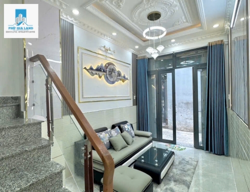 BÁN NHÀ HẼM XE HƠI HUỲNH TẤN PHÁT PHÚ XUÂN NHÀ BÈ