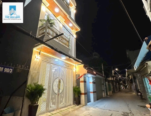 Nhà bán mặt tiền hẻm 90/3 Dương Cát Lợi 