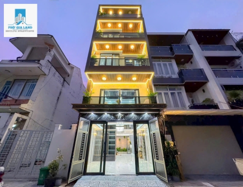 SIÊU PHẨM NHÀ PHỐ HIỆN ĐẠI 5 TẦNG – CÓ THANG MÁY – XÂY MỚI 100% – ĐƯỜNG NHỰA XE HƠI 9M - PHÚ MỸ HƯNG di chuyển tầm 10 phút . 