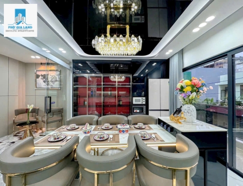 SIÊU PHẨM NHÀ PHỐ HIỆN ĐẠI 5 TẦNG – CÓ THANG MÁY – XÂY MỚI 100% – ĐƯỜNG NHỰA XE HƠI 9M - PHÚ MỸ HƯNG di chuyển tầm 10 phút . 