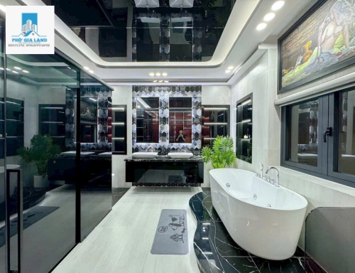 SIÊU PHẨM NHÀ PHỐ HIỆN ĐẠI 5 TẦNG – CÓ THANG MÁY – XÂY MỚI 100% – ĐƯỜNG NHỰA XE HƠI 9M - PHÚ MỸ HƯNG di chuyển tầm 10 phút . 