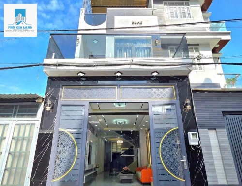 BÁN NHÀ HẺM XE HƠI HUỲNH TẤN PHÁT - NHÀ BÈ .