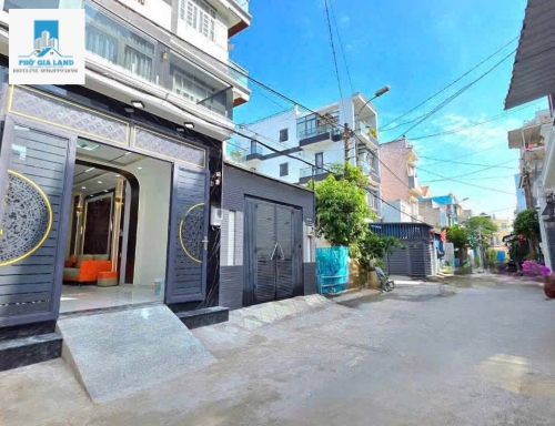 BÁN NHÀ HẺM XE HƠI HUỲNH TẤN PHÁT - NHÀ BÈ .