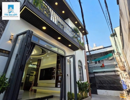 BÁN CĂN GÓC 2 MẶT HẺM - PHÚ THUẬN - QUẬN 7.