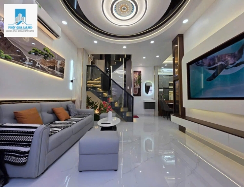 BÁN CĂN GÓC 2 MẶT HẺM - PHÚ THUẬN - QUẬN 7.