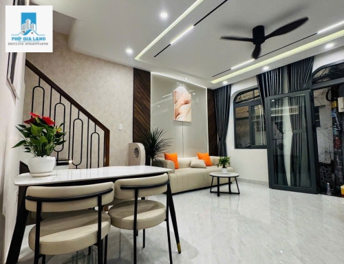 BÁN NHÀ HẺM MỚI - HUỲNH TẤN PHÁT - P. TÂN MỸ .